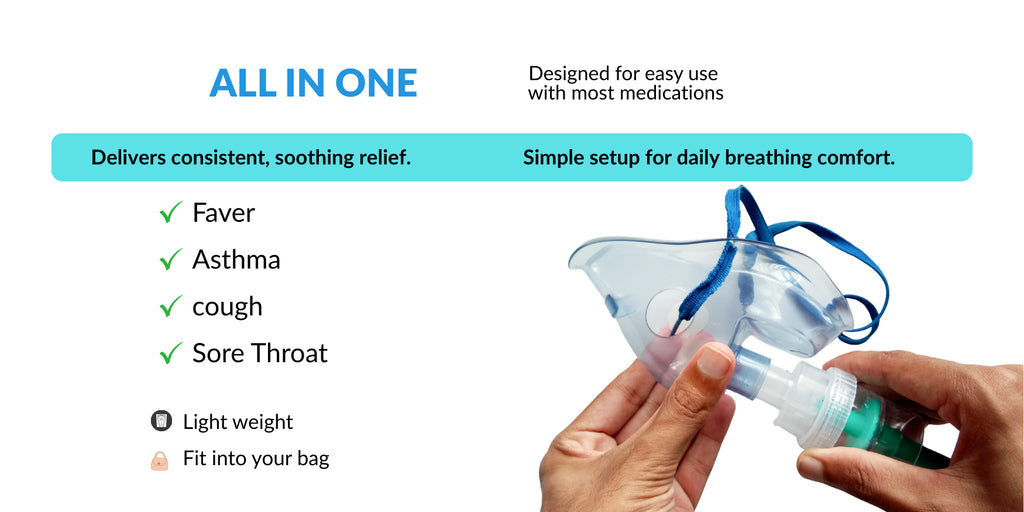 Mesh Portable Handheld Nebulizer JSL-W302